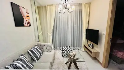 Stylish modern living room with elegant decor and cozy ambiance