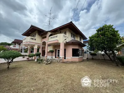 Charming two-story house with spacious garden and traditional architecture