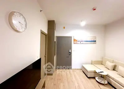 Modern living room with stylish decor and comfortable seating