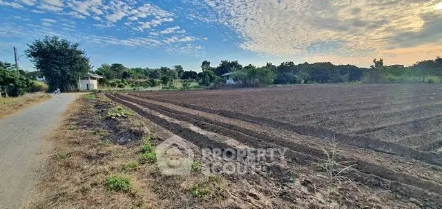 Expansive agricultural land with clear skies and lush surroundings, perfect for development.