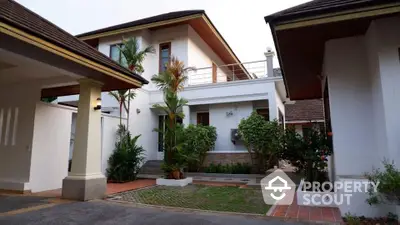 Stunning modern villa with lush garden and spacious balcony in prime location