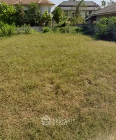 Spacious vacant land plot in a serene residential neighborhood, ideal for building your dream home.