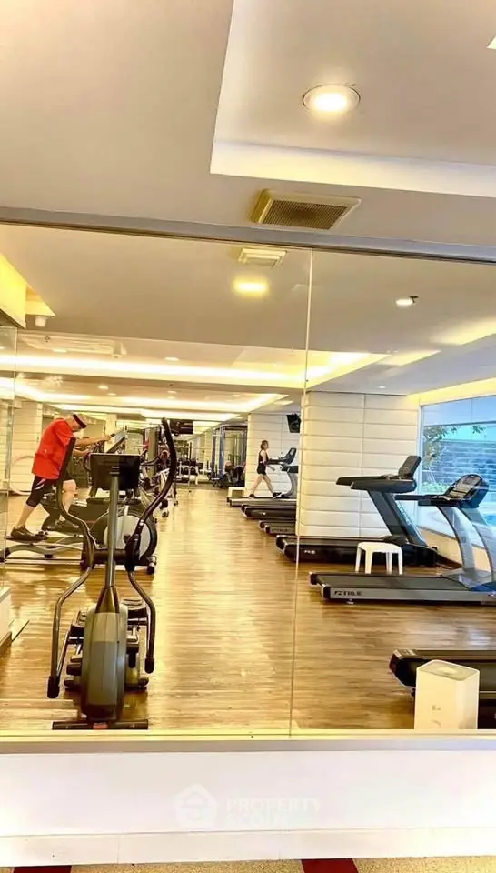 Modern gym with state-of-the-art equipment and spacious layout