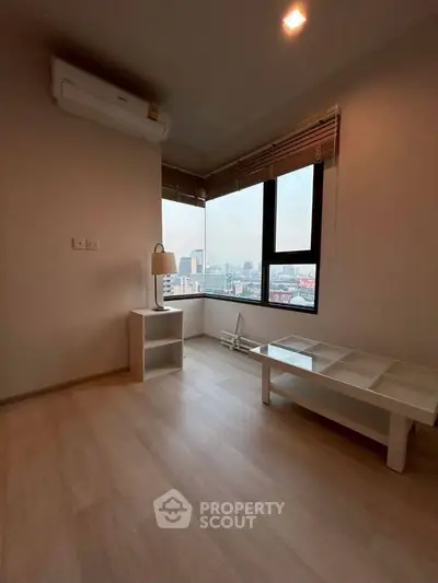 Spacious corner unit with stunning city view and modern minimalist design.