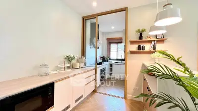 Modern kitchen with open layout and stylish decor