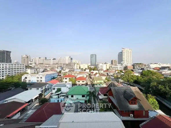 Stunning cityscape view showcasing diverse architecture and vibrant urban living.