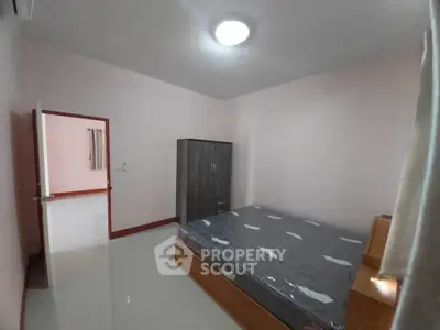 Cozy bedroom with modern furniture and natural lighting