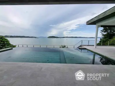 Luxury waterfront property with stunning infinity pool and breathtaking ocean view