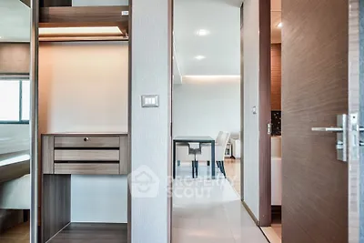 Modern apartment interior with open layout and stylish furniture