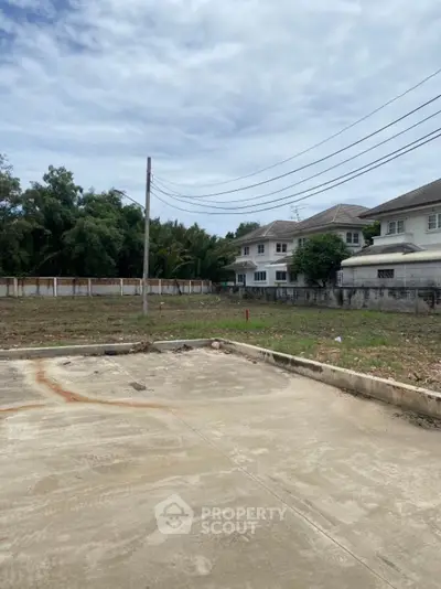 Spacious residential plot with potential for development in a serene neighborhood.