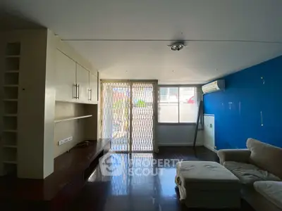 Spacious living room with modern design and natural light