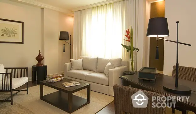 Fully Furnished 1 Bedroom Apartment at Saladaeng Colonnade Serviced Apartments-1