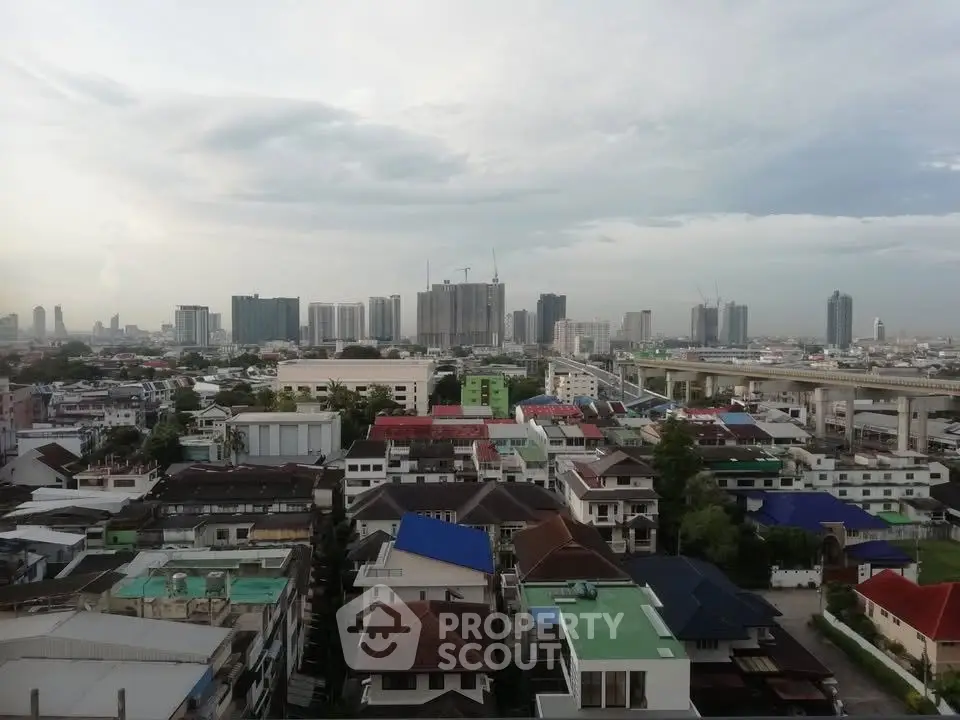 Stunning cityscape view showcasing diverse architecture and skyline, perfect for urban living enthusiasts.