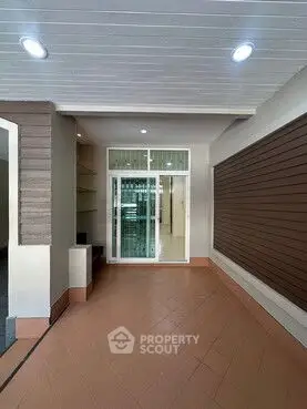 Modern interior space with sleek design and ample lighting