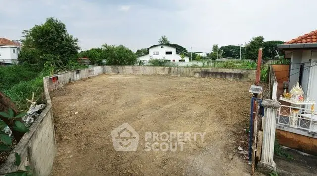 Spacious vacant land plot in a serene residential area, ideal for building a dream home.
