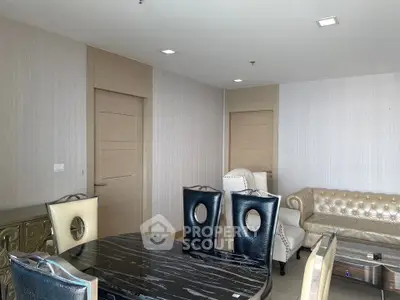 Luxurious living room with elegant furniture and modern design