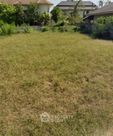 Spacious vacant land plot in a serene residential neighborhood, ideal for building your dream home.