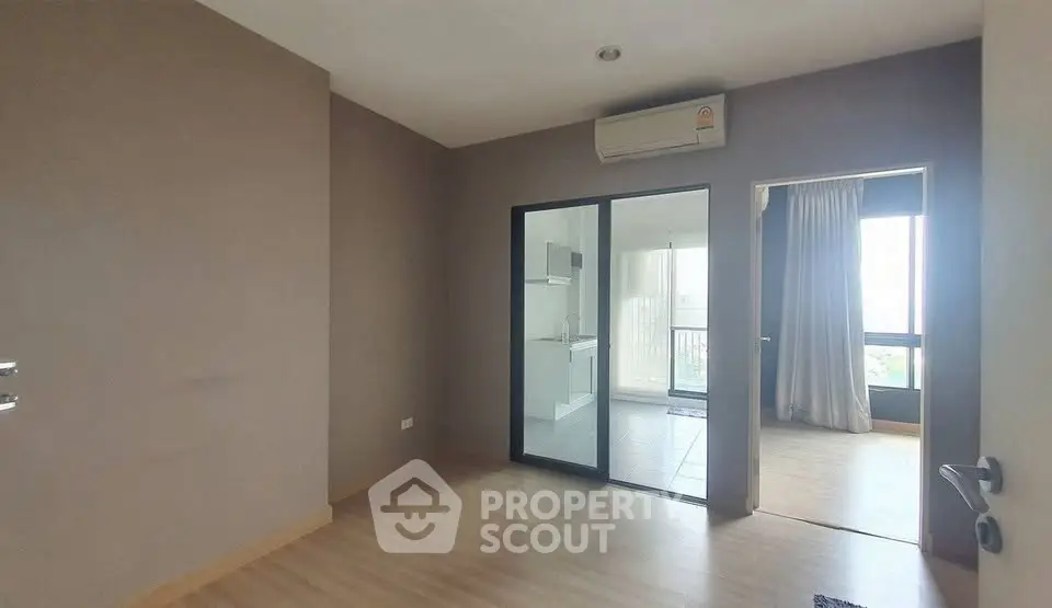 Spacious modern apartment with open layout and natural light