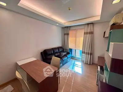 Modern living room with stylish furniture and natural light, perfect for urban living.