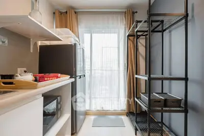 Modern kitchen with open layout and ample natural light