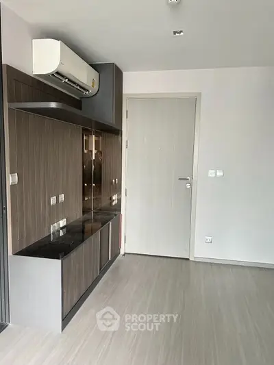 Modern kitchen with sleek design and open layout