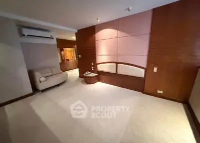 Spacious living room with modern design and comfortable seating