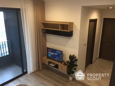  1 Bedroom Condo at Ideo Mobi Asoke Livingroom