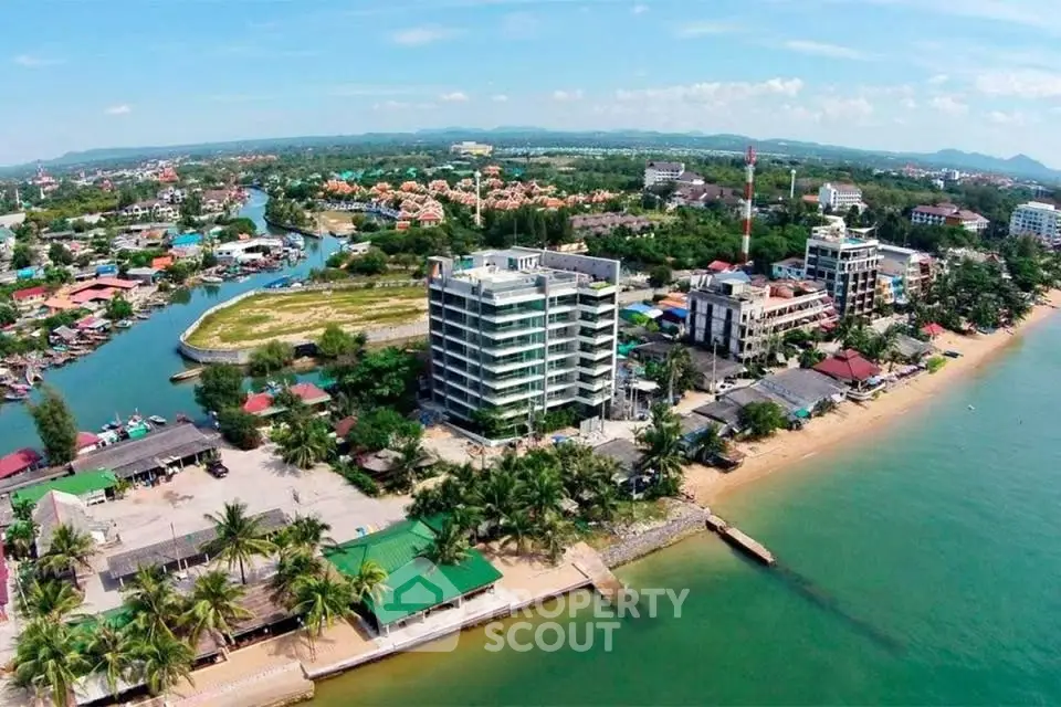 Stunning beachfront property with panoramic views and lush surroundings, ideal for luxury living or investment.