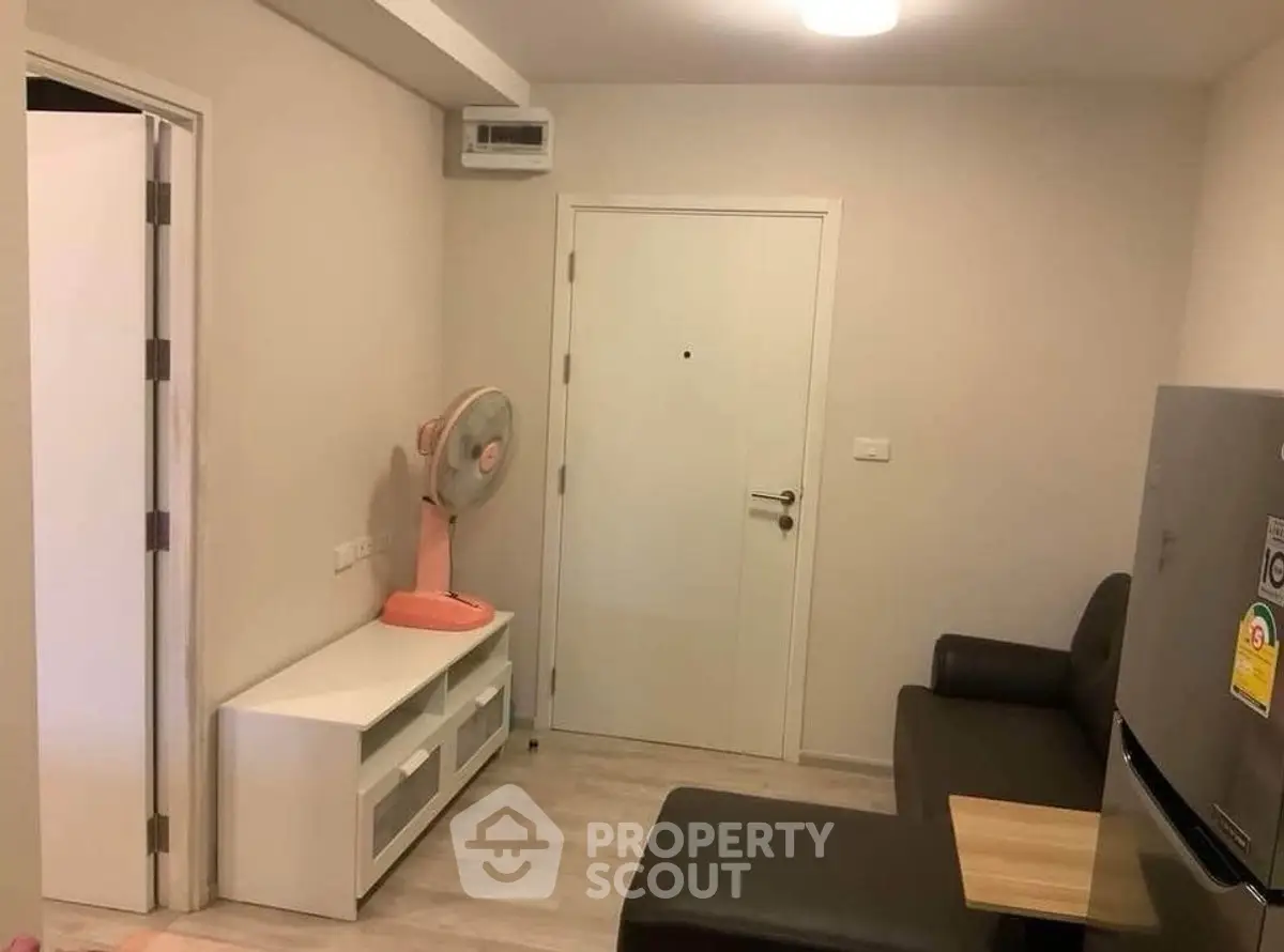 Cozy apartment interior with modern furniture and sleek design