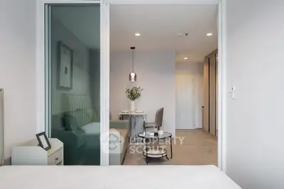 Modern apartment interior with open layout and stylish decor