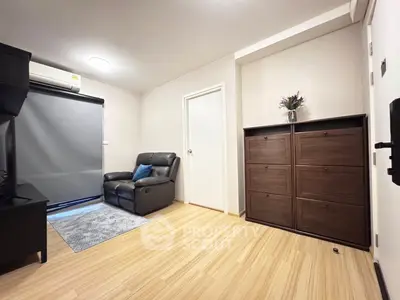 Cozy living room with modern decor and comfortable seating