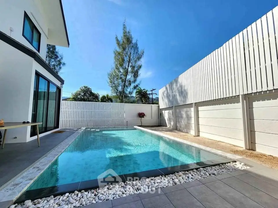 Stunning modern home with private pool and sleek design, perfect for luxury living.
