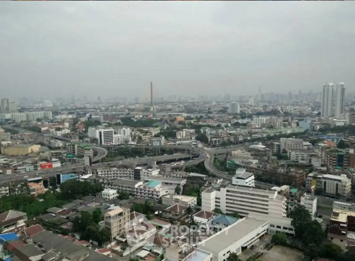 Stunning cityscape view showcasing urban skyline and architecture.