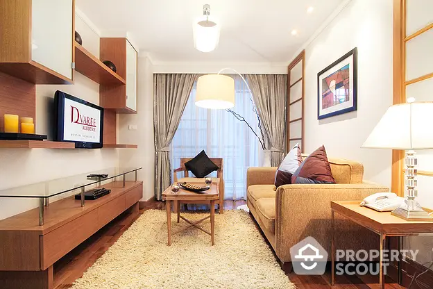 Fully Furnished 1 Bedroom Apartment at D Varee Residence Montara Thonglor 25-1