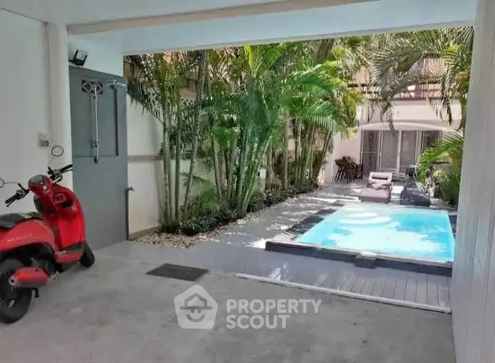 Charming villa with private pool and lush garden, perfect for relaxation and entertaining.