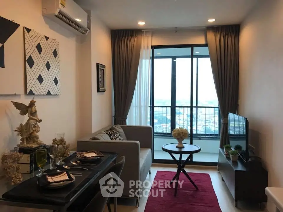 Fully Furnished 1 Bedroom Condo at Ideo Sathorn Tha Phra-1