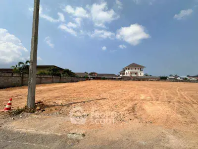 Spacious vacant land with potential for development in a serene neighborhood.
