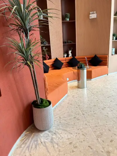 Stylish modern living room with elegant decor and cozy ambiance