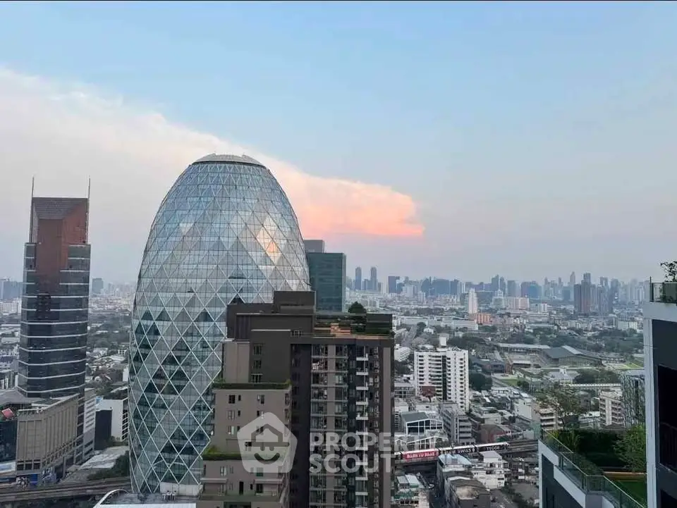Stunning cityscape view featuring modern architecture and skyline, perfect for urban living enthusiasts.