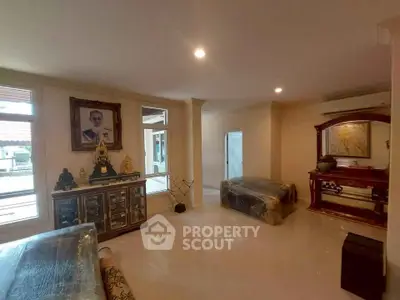 Spacious living room with elegant decor and natural light