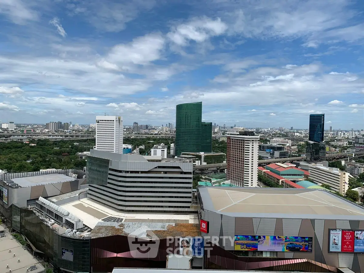 Stunning cityscape view showcasing modern architecture and vibrant skyline, perfect for urban living enthusiasts.