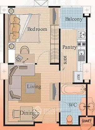  1 Bedroom Condo -2