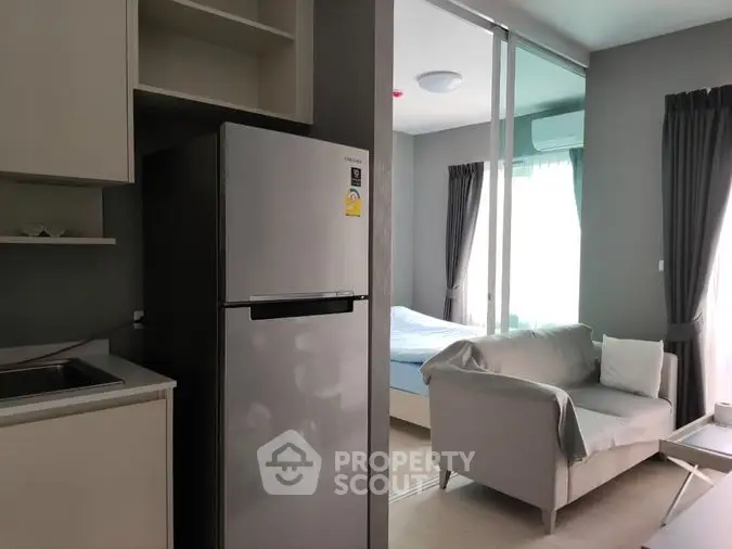 Fully Furnished 1 Bedroom Condo at Chapter One Eco Ratchada Huaikwang-1