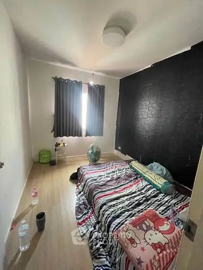 Cozy bedroom with minimalist decor and natural light