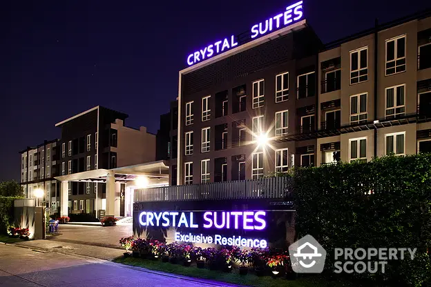 Fully Furnished 1 Bedroom Apartment at Crystal Suites Suvarnabhumi Airport-1