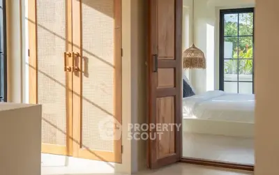 Bright and airy bedroom with natural light and stylish decor