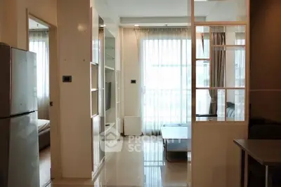 Modern apartment interior with open layout and natural light