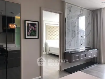 Luxurious modern interior with elegant decor and spacious layout