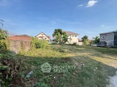 Spacious vacant land with potential for development in a serene neighborhood.