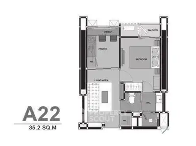  1 Bedroom Condo at Rhythm Sukhumvit 44 1-5